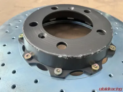 Brembo 330x34 2-Piece Drilled Front Rotors Porsche 996 Turbo | Porsche 997 C2 CLEARANCE - 101.6003A