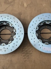 Brembo 330x34 2-Piece Drilled Front Rotors Porsche 996 Turbo | Porsche 997 C2 CLEARANCE                                     - 101.6003A - Image 8