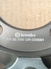 Brembo 330x34 2-Piece Drilled Front Rotors Porsche 996 Turbo | Porsche 997 C2 CLEARANCE                                     - 101.6003A - Image 9