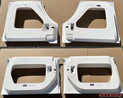 Anderson Composites Front and Rear Halo Doors Ford Bronco 4 Door 2021-2023 CLEARANCE - VR-BRCO-DOORS