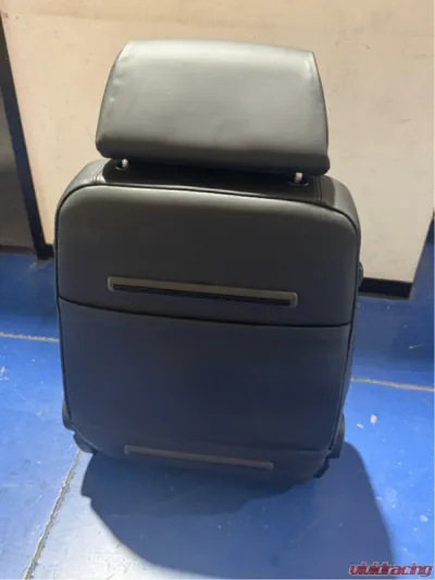 Recaro Ergomed ES Right Seat Black Leather and Vinyl|Black Leather Grey Logo CLEARANCE - 154.20.2541