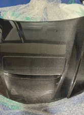 VIS Racing M Speed Style Black Carbon Fiber Hood Mazda Speed 3 2004-2009 CLEARANCE                                     - 04MZ34DMSP-010C - Image 4