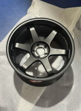 Volk Racing TE37 SL Single Wheel 19x10.5 5x112 35mm Flat Black Damage CLEARANCE                                     - WVD635MPH - Image 3
