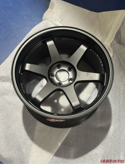 Volk Racing TE37 SL Single Wheel 19x10.5 5x112 35mm Flat Black Damage CLEARANCE - WVD635MPH