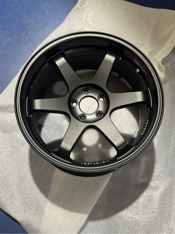Volk Racing TE37 SL Single Wheel 19x10.5 5x112 35mm Flat Black CLEARANCE - WVD635MPH
