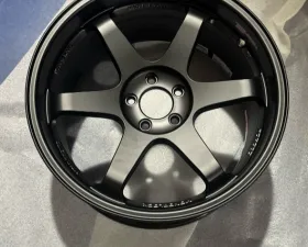 Volk Racing TE37 SL Single Wheel 19x10.5 5x112 35mm Flat Black CLEARANCE