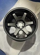Volk Racing TE37 SL Single Wheel 19x10.5 5x112 35mm Flat Black CLEARANCE                                     - WVD635MPH - Image 2
