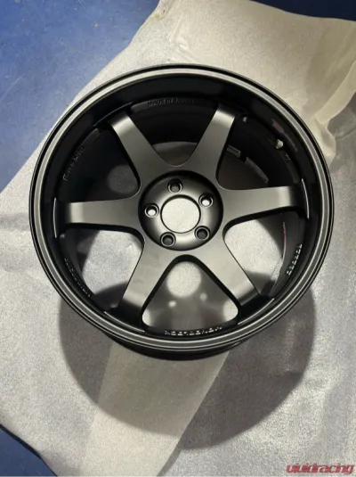 Volk Racing TE37 SL Single Wheel 19x10.5 5x112 35mm Flat Black CLEARANCE - WVD635MPH