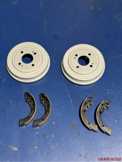 Power Stop Rear Autospecialty Drum Kit Rear Honda Civic Coupe 1996-2000 CLEARANCE - KOE15309DK