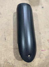 Ilmberger Matte Upper Exhaust End Cap Carbon - Ducati Supersport 939 2017+                                     - AHS.110.DSS7M.K - Image 7