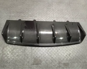 VR Aero Carbon Fiber Rear Diffuser Porsche Taycan Turbo | Turbo S CLEARANCE