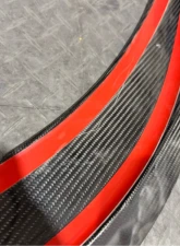 VR Aero Carbon Fiber Front Lip Spoiler Porsche Taycan Turbo | Turbo S CLEARANCE                                     - VR-9J1-605-CL - Image 3