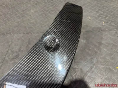 VR Aero Carbon Fiber Front Lip Spoiler Porsche Taycan Turbo | Turbo S CLEARANCE - VR-9J1-605-CL