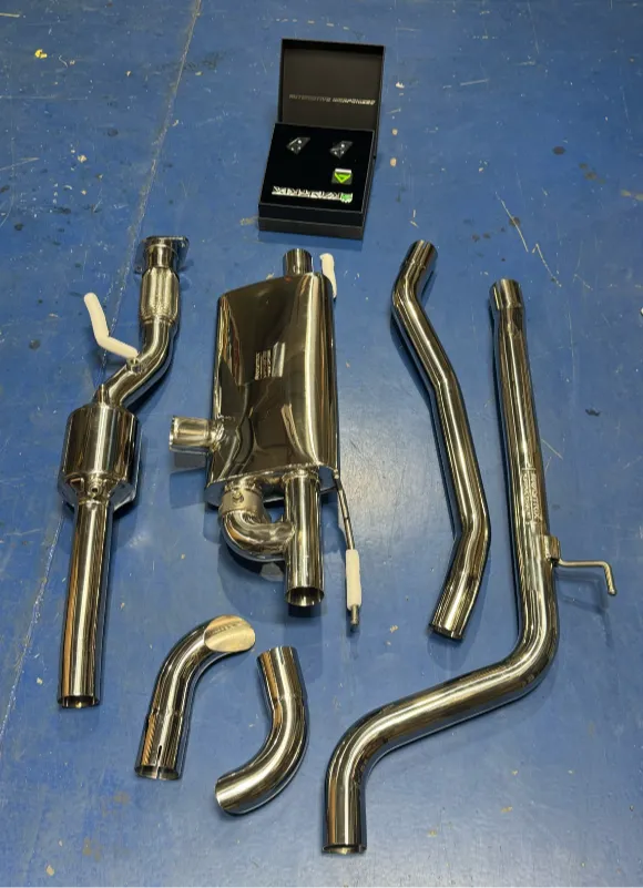 ARMYTRIX Stainless Steel Valvetronic Exhaust System Mercedes CLA250 C118 2019+ CLEARANCE - MB772C-C-CLR