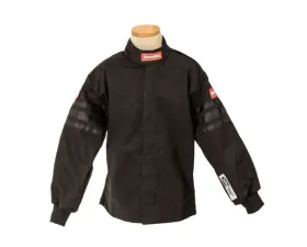 RaceQuip Pro-1 Single Layer Youth Racing Suit - Black Trim - XSM