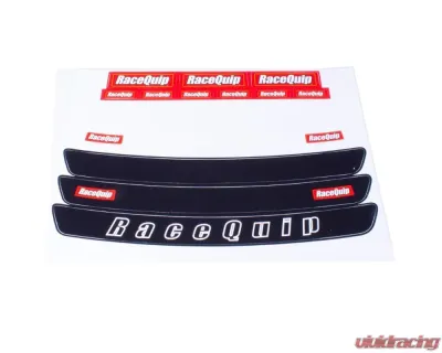 Racequip Face Shield Visor Strip Decal Sheet Helmet - 200111