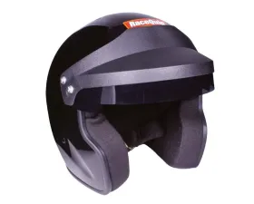 Racequip Gloss Black SA2020 OF20 Open Face Helmet