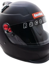 Racequip Flat Black SA2020 PRO20 Top Air Full Face Helmet                                     - 266996 - Image 2