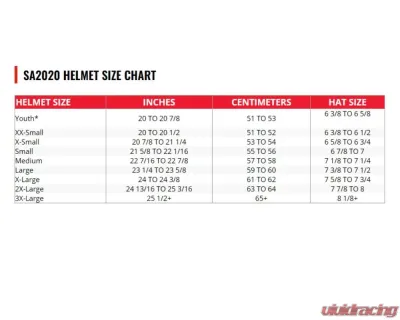 Racequip Corsa Red SA2020 PRO20 Full Face Helmet - 276916