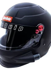 Racequip Flat Black SA2020 PRO20 Side Air Full Face Helmet                                     - 296992 - Image 2