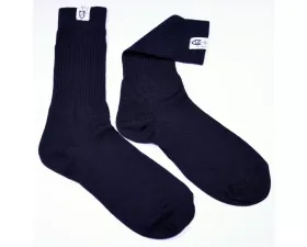 Racequip Black SFI 3.3 Fire Retardant Socks