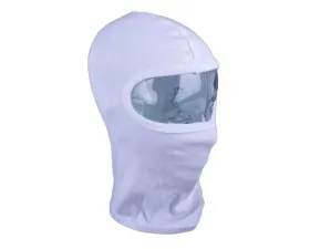 Racequip Cotton Underwear Balaclava Head Sock | Helmet Hood White