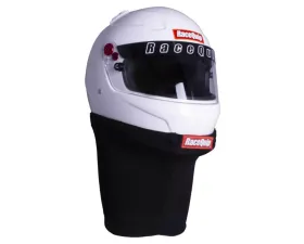 Racequip Black SFI 3.3/5 Fire Retardant Three-Layer Helmet Skirt