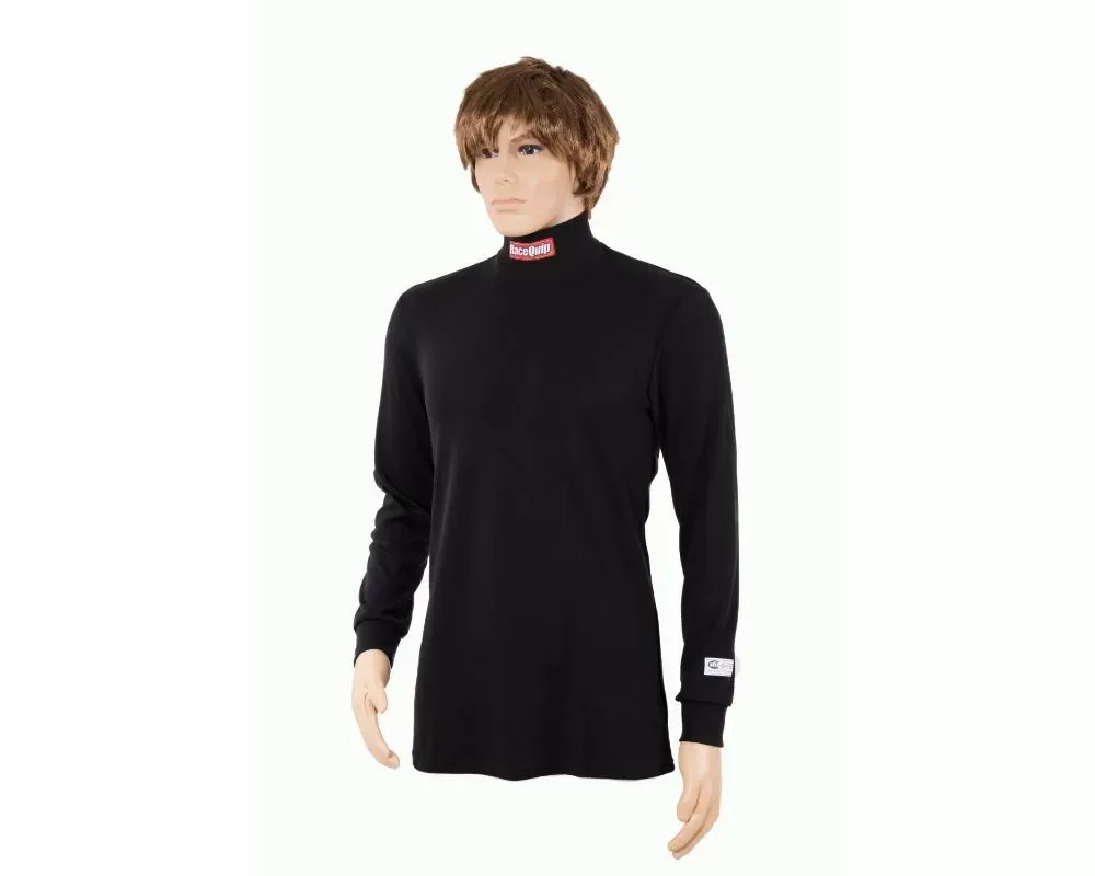 Racequip Youth Black SFI 3.3 Fire Retardant Underwear Top - 4910901