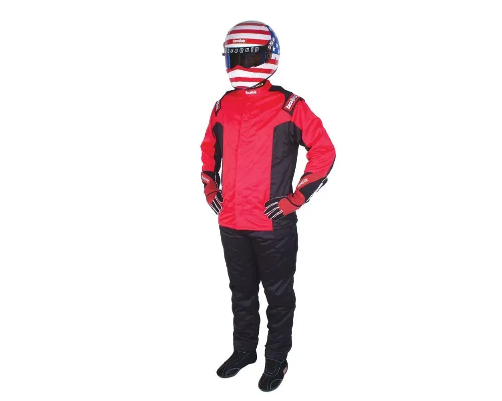 Racequip 3X-Large Red SFI-5 Chevron-5 Jacket - 91619189