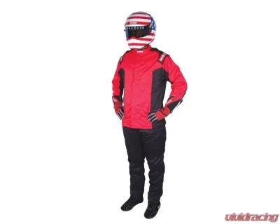 Racequip 3X-Large Red SFI-5 Chevron-5 Jacket - 91619189