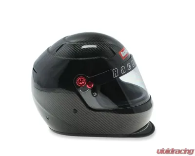 Racequip Clear Coated Carbon Fiber Helmet Snell SA2020 Rated PRO20 Top Air Full Face Helmet - 92969029