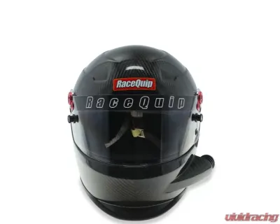 Racequip Clear Coated Carbon Fiber Helmet Snell SA2020 Rated PRO20 Top Air Full Face Helmet - 92969029
