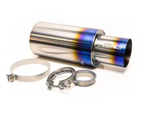 GReddy Universal 2.5in 3-Bolt Tip Revolution Ti Mufller