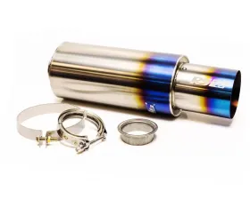 GReddy Universal 3in 3-Bolt Tip Revolution Ti Mufller