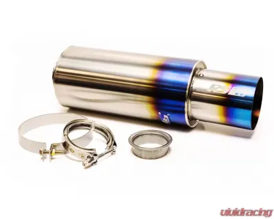 GReddy Universal 3in 3-Bolt Tip Revolution Ti Mufller - 11002530