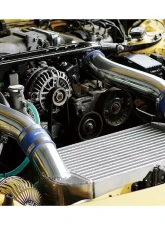 GReddy Full T-19 V-Mount Intercooler / Radiator Kit w/ Ducting & Airinx Suction Kit Mazda RX-7 FD3S 1993-1995                                     - 12040704 - Image 3