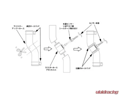 GReddy Radiator Hose Adapter Water Temp 30Mm - 16401630