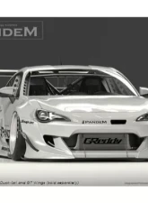 GReddy Pandem V3 Rear Canards Toyota | Subaru 2012-2016                                     - 17010277 - Image 9