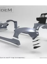 GReddy Pandem V3 Rear Canards Toyota | Subaru 2012-2016                                     - 17010277 - Image 2