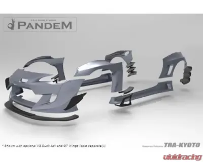 GReddy Pandem V3 Rear Canards Toyota | Subaru 2012-2016 - 17010277
