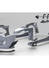 GReddy Pandem V3 Rear Canards Toyota | Subaru 2012-2016                                     - 17010277 - Image 10