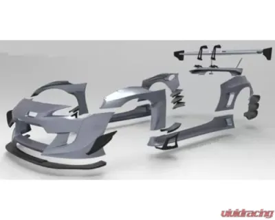 GReddy Pandem V3 Rear Canards Toyota | Subaru 2012-2016 - 17010277