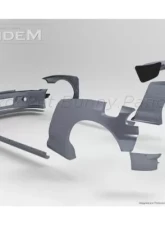 GReddy Pandem Full Kit V1.5 Honda Civic Hatchback 1992-1998                                     - 17050120 - Image 2