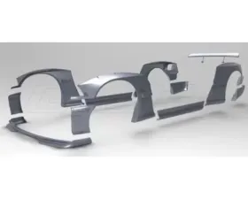 GReddy Pandem Side Skirts Bmw E36 3-Series Coupe 1990-1999