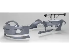 GReddy Pandem Side Skirts Porsche Cayman 987.1 2005-2008