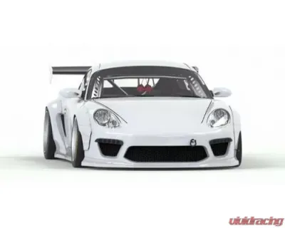 GReddy Pandem Front Bumper Porsche Cayman 987.1 2005-2008 - 17090521