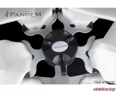 GReddy Pandem Safety Harness 6-Pt, White - 66000110