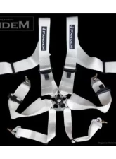GReddy Pandem Safety Harness 6-Pt, White                                     - 66000110 - Image 8