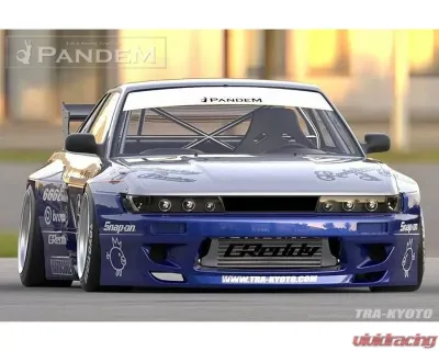 GReddy Pandem Front Bumper Nissan 240Sx Coupe W/ Silvia Headlights 1989-1994 - 66920281