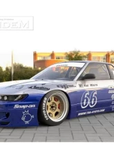 GReddy Pandem Front Bumper Nissan 240Sx Coupe W/ Silvia Headlights 1989-1994                                     - 66920281 - Image 3